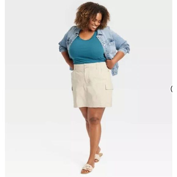 Ava & Viv Light Wash Denim Jean Jacket Size XXL - Picture 4 of 6